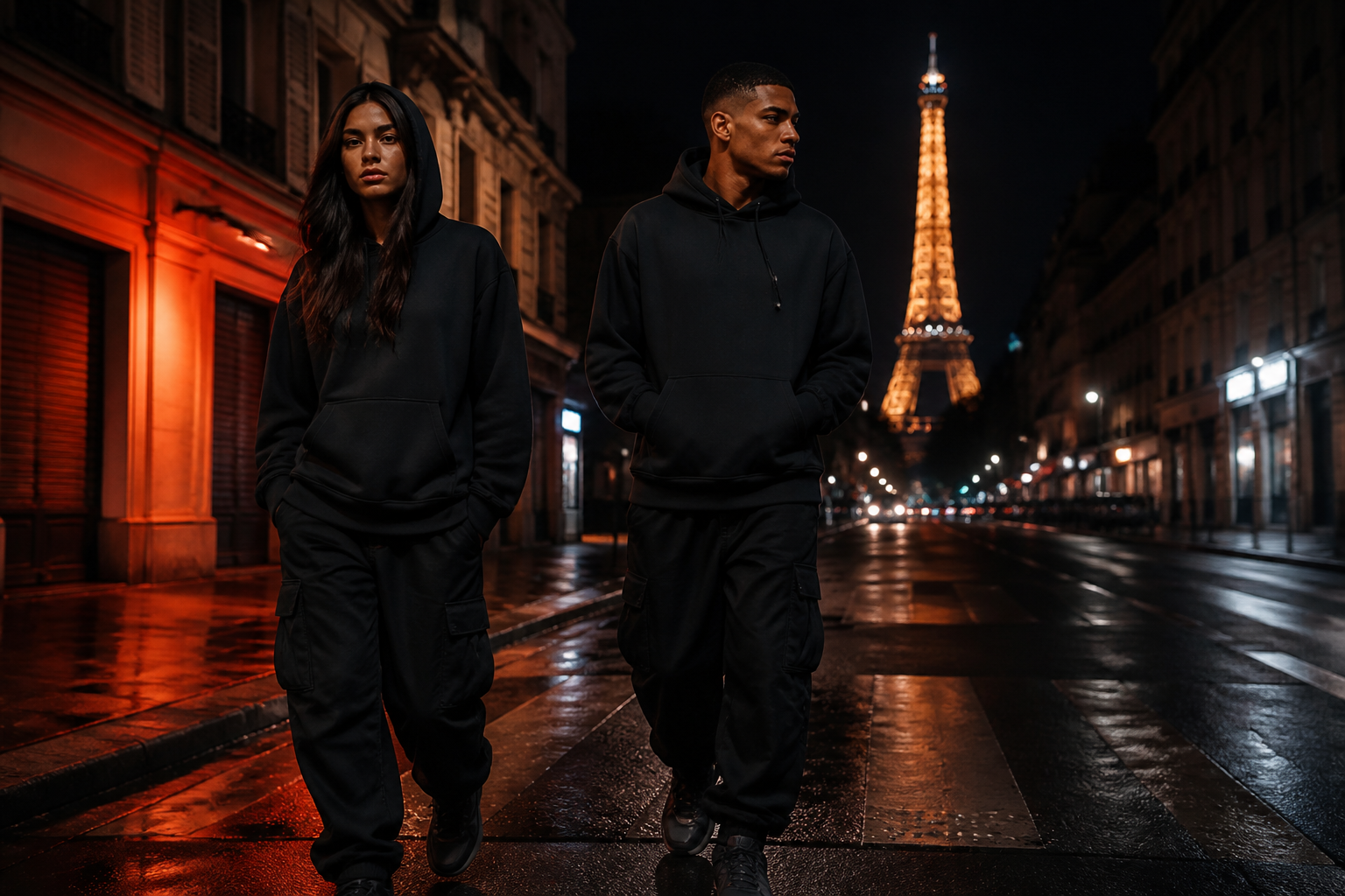 Collection PERLA BLACK — streetwear urbain